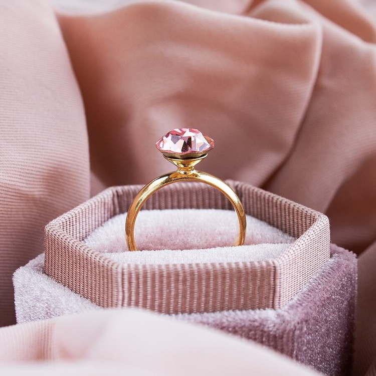 Кольца - хрустальные и жемчужные кольца для женщин