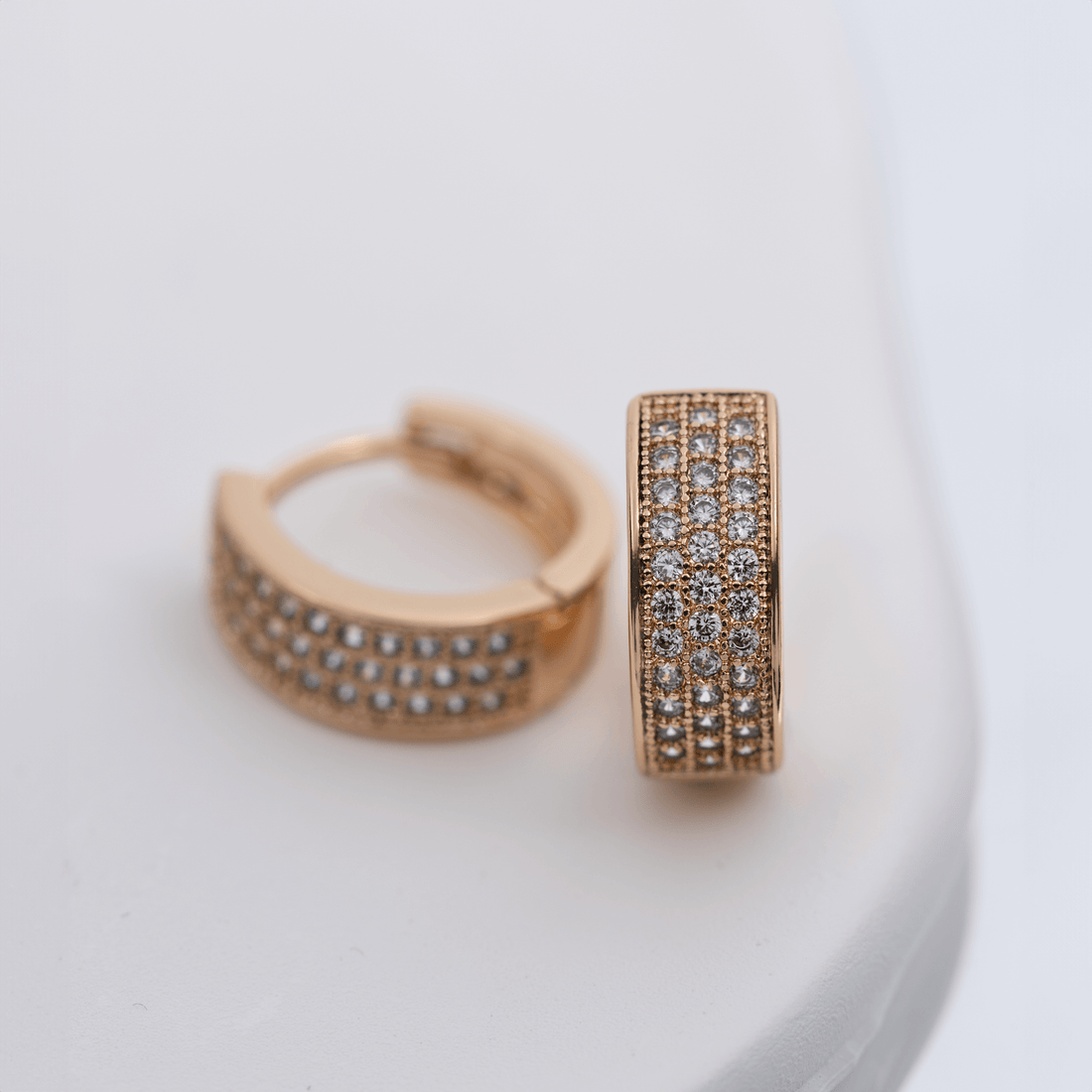 Auskarai su kristalais 'SABRINA'