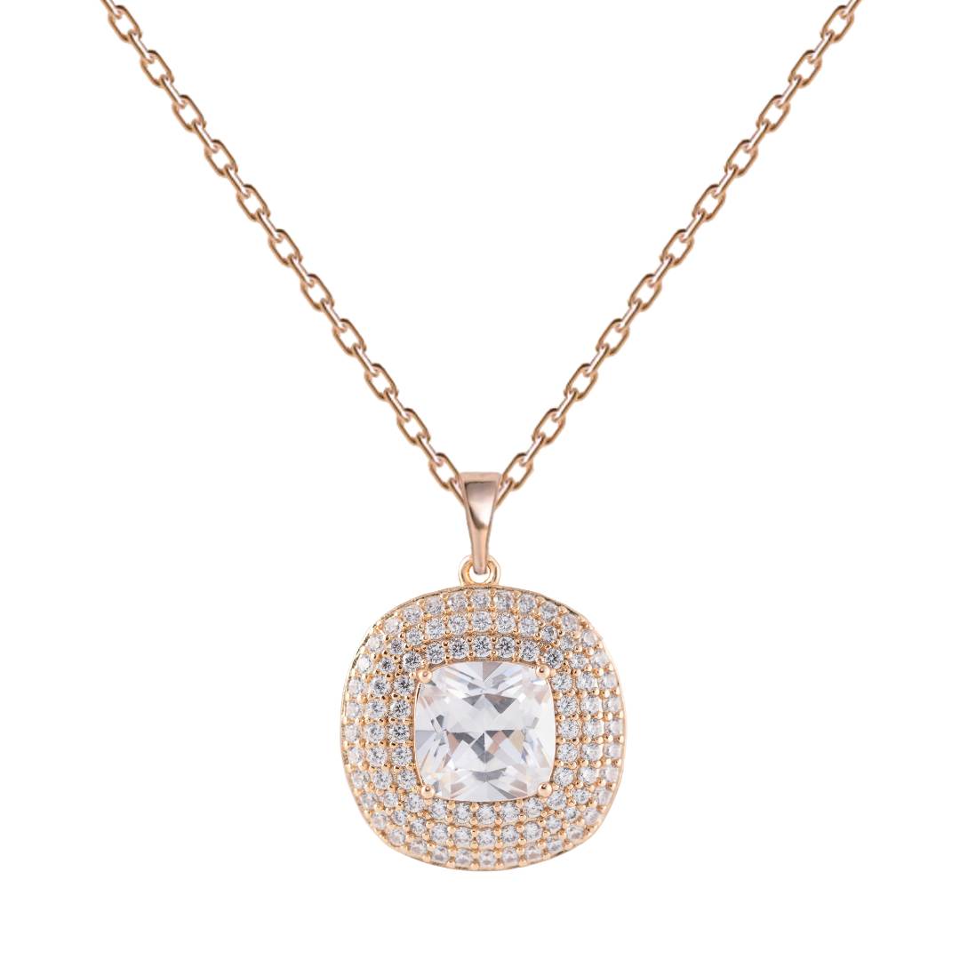 Rose Gold kaklarota Klera