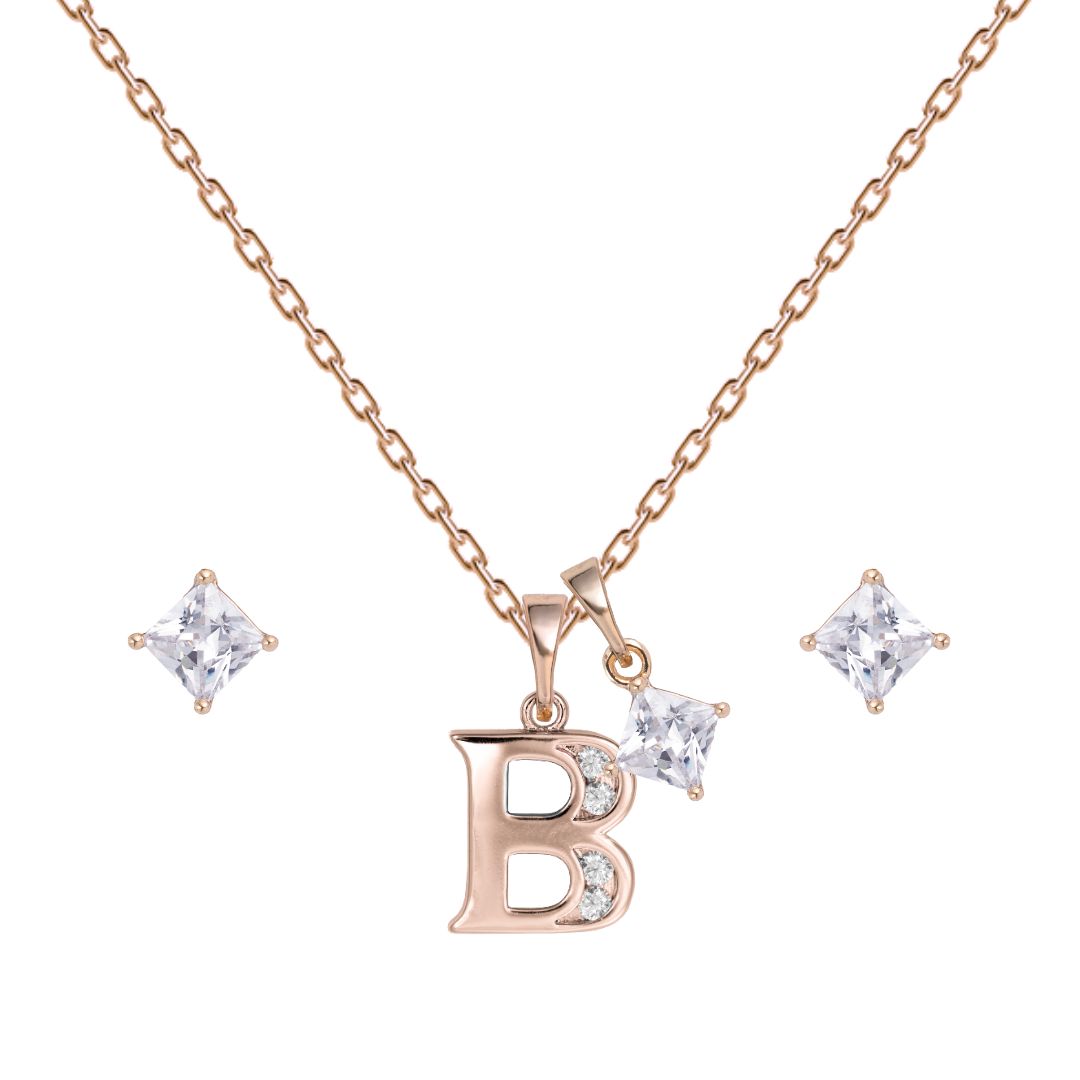 Krištolo raidžių karoliai