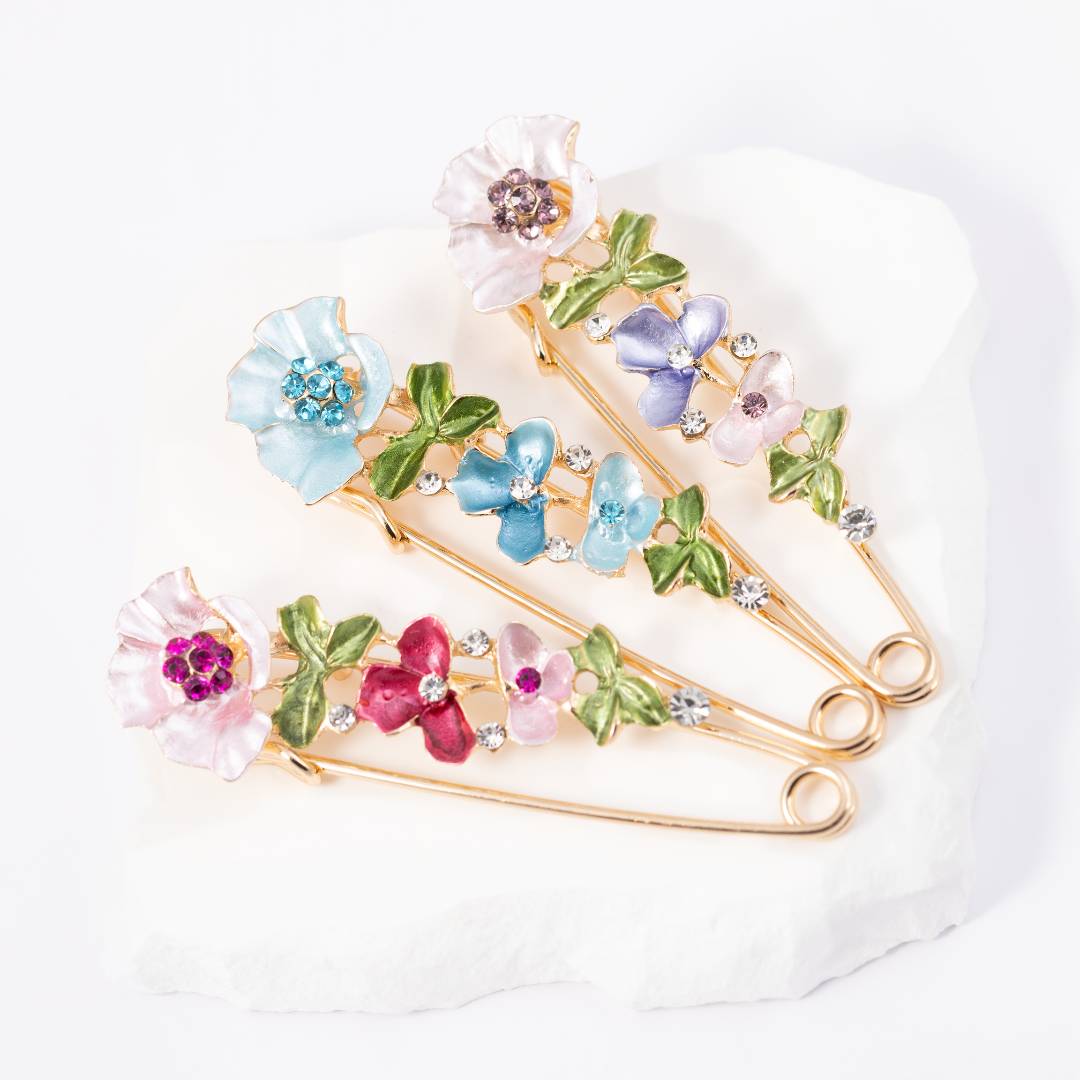 Piespraudes ar ziediem