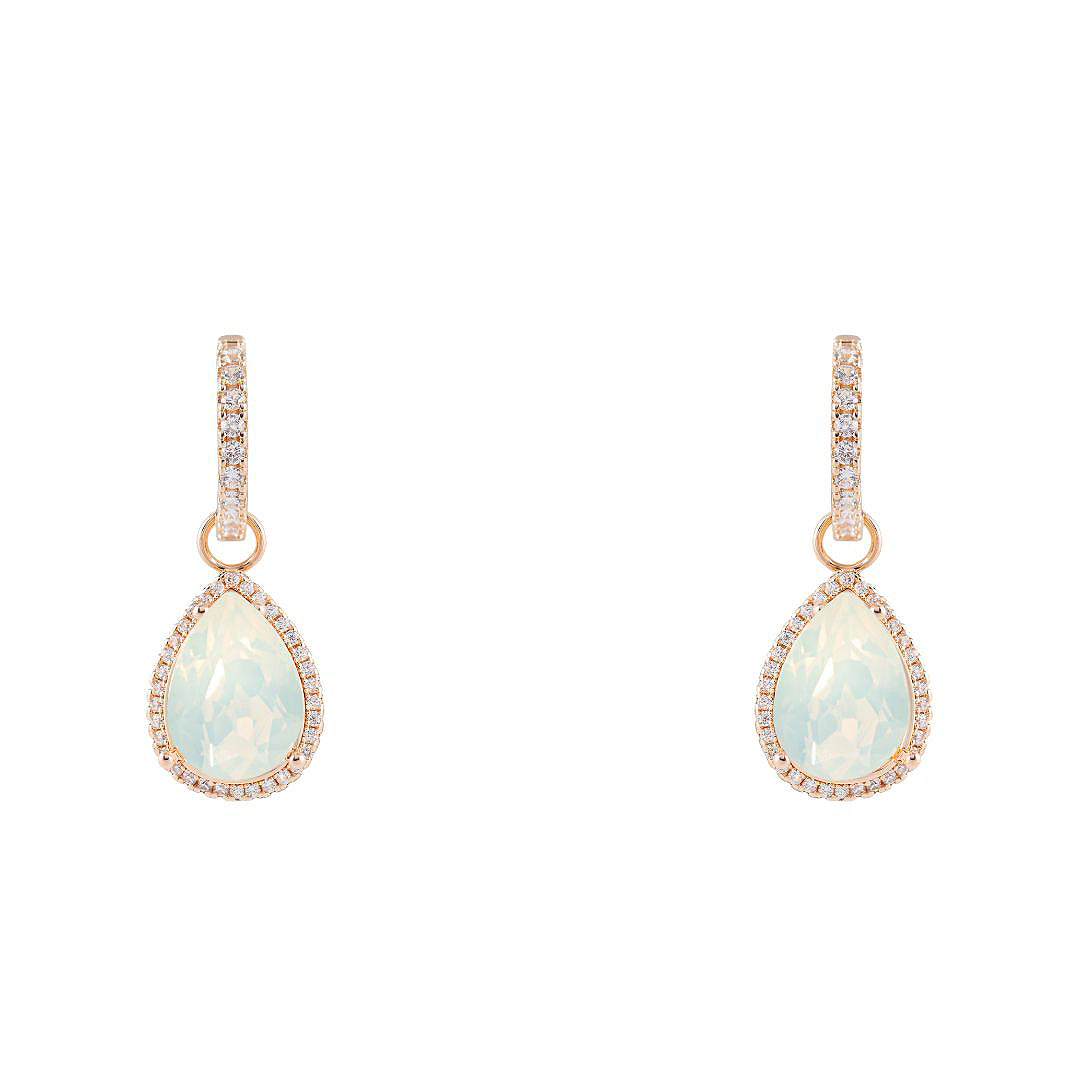 Antialerģiski lasīšu auskari transformeri divi vienā balti