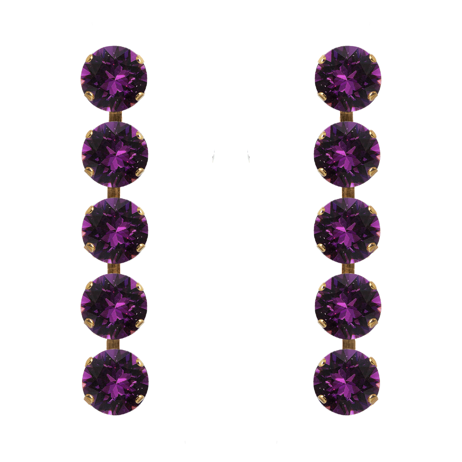 antialerģiski gari nagliņauskari ar ametista kristāliem