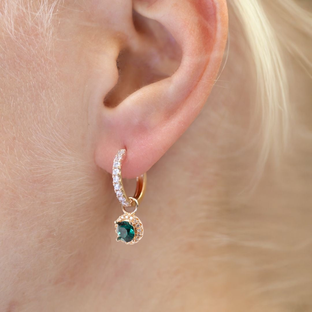 Antialerģiski auskari transformeri divi vienā vecrozā