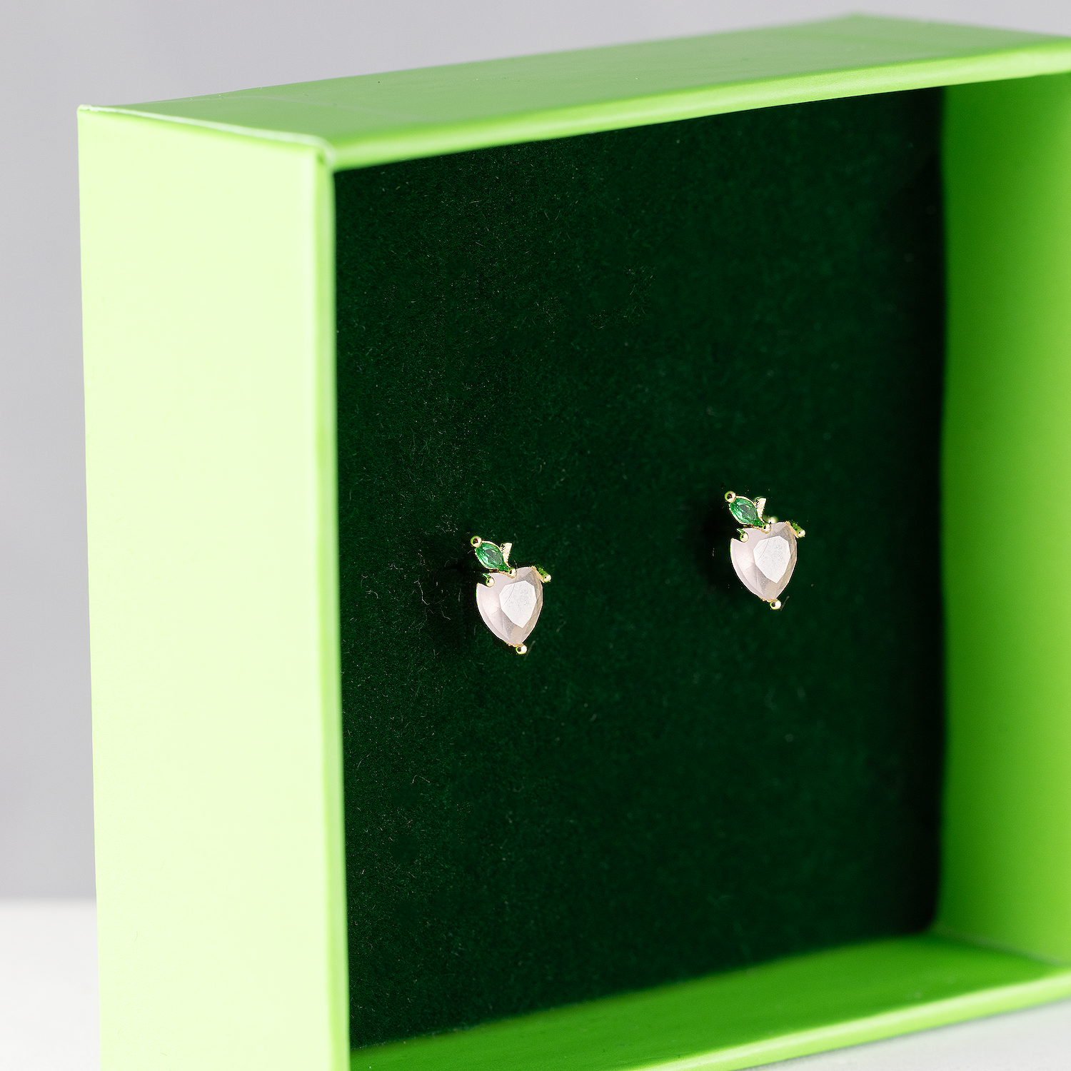 Antialerģiski bērnu auskari 'PERSIKS'