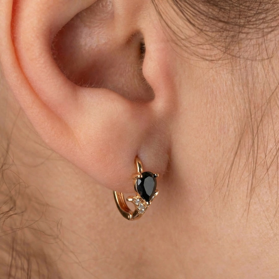 Eleganti auskari ar kristāliem 'DAKOTA'