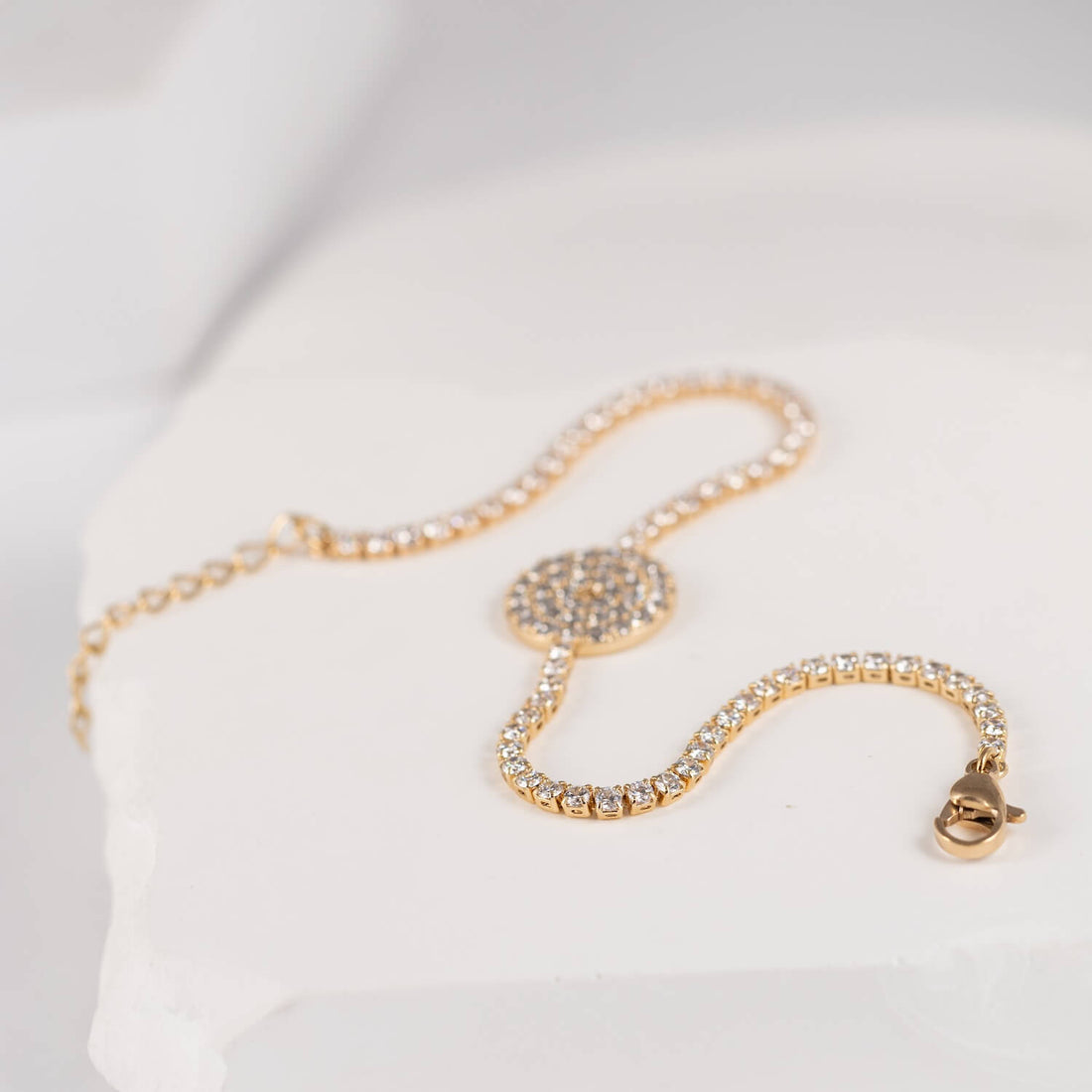 Rose Gold rokassprādze Melanija