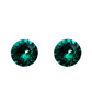 Nagliņauskari ar apaļu emeralda kristālu